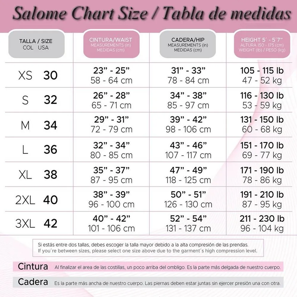 0322 Salome Compression Facial Garment