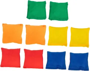 10 Pack Boys and Girls Bean Bag Toys Throwing Toys Made of Canvas Carnival Games Easy to Carry for Parties