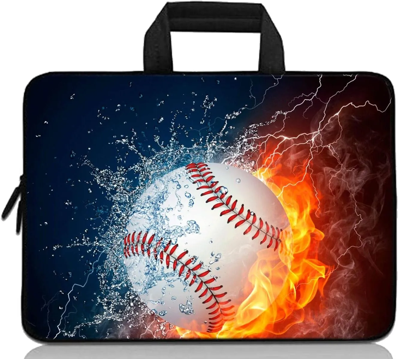 11 11.6 12 12.1 12.5 inch Laptop Carrying Bag Chromebook Case Notebook Ultrabook Bag Tablet Cover Neoprene Sleeve Fit Apple MacBook Air Samsung Acer HP DELL Lenovo Asus(Baseball)