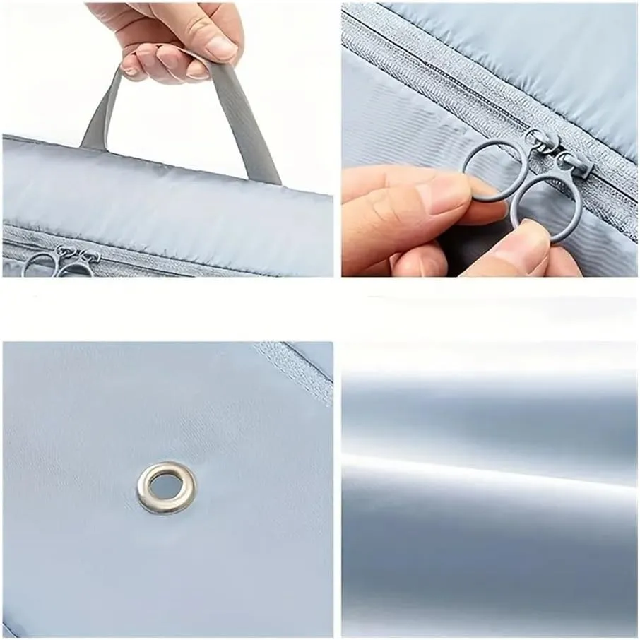 1/2/4PCS Foldable Compression Packing Bag Home Large Capacity Clothes Storage Bag Travel Portable Handheld Compression Bag(Mix A-2Pcs,40X30X18cm)
