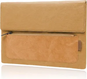 13 Inch Laptop Sleeve for MacBook Air 13 2025-2018, MacBook Pro 13 2022-2016, 13" iPad Air/Pro M2/M4 2024, HP Envy x360 13, 13" Surface Pro, 11.6" Chromebook, Washable Kraft Case