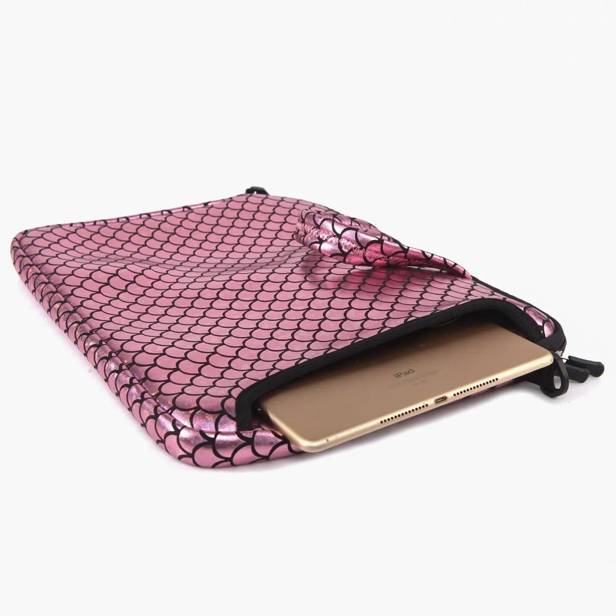 14-Inch Laptop Shoulder Carrying Bag Case Sleeve For 13" 13.3" 14 inch Macbook/Notebook/Ultrabook/Chromebook, Mermaid Scale