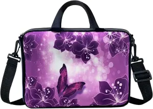 14-Inch Neoprene Laptop Shoulder Messenger Bag Case Sleeve for 13 13.3 14 14.1" Inch Notebook/Chromebook (Classic)