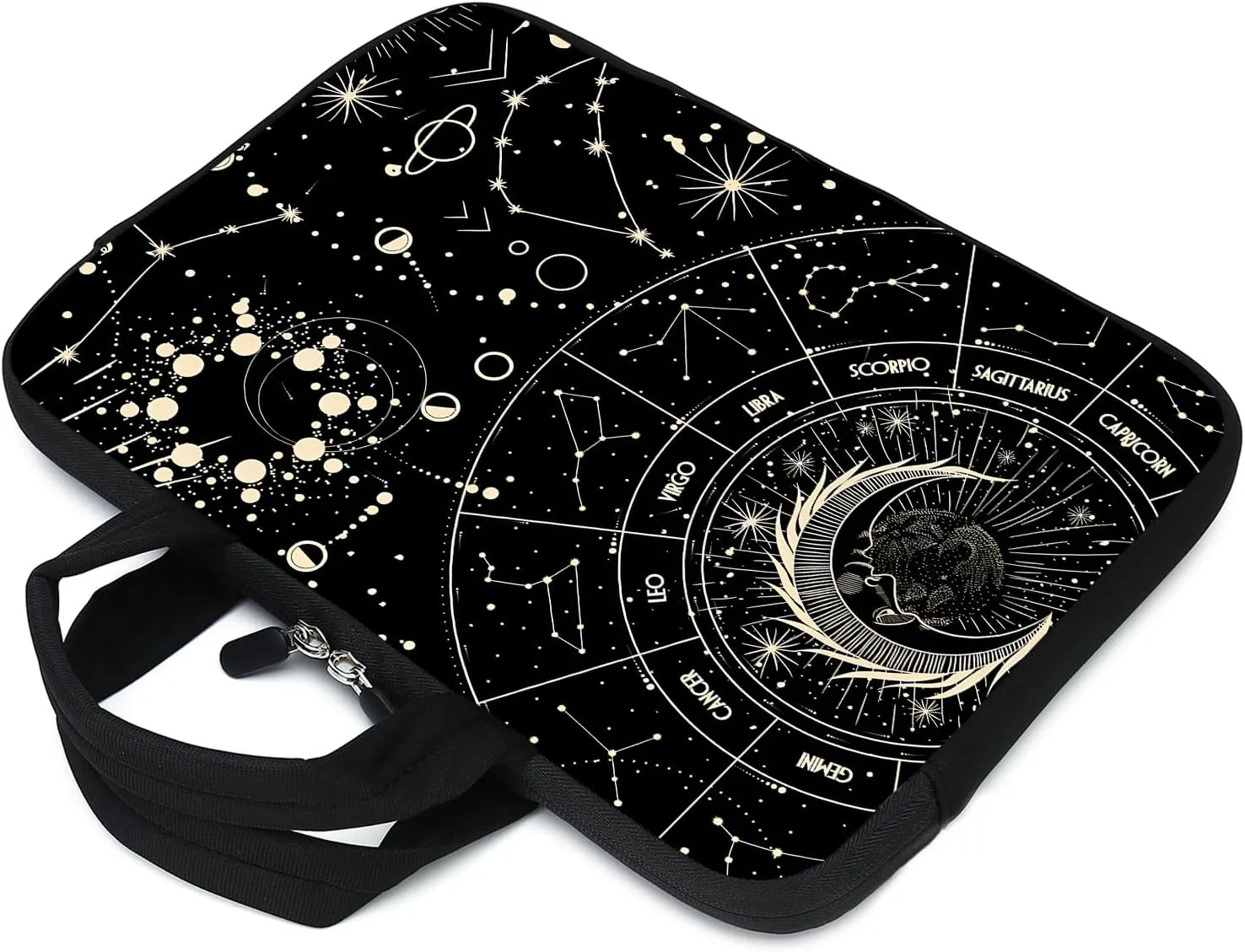 15 Inch Laptop Sleeve Carrying Bag Neoprene Sleeve Tote Tablet Cover Notebook Briefcase Bag with Handle (GHFC-038)