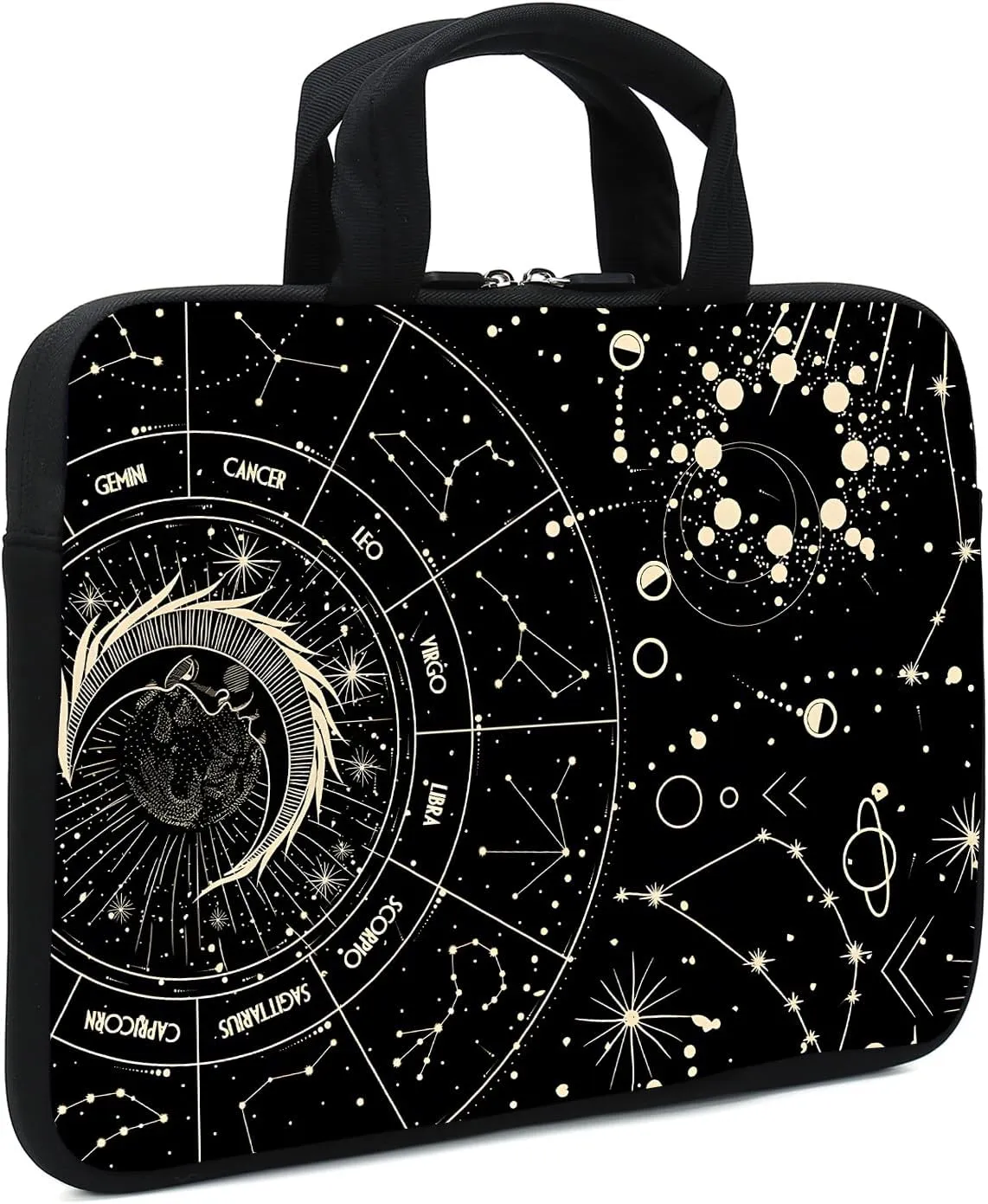 15 Inch Laptop Sleeve Carrying Bag Neoprene Sleeve Tote Tablet Cover Notebook Briefcase Bag with Handle (GHFC-038)