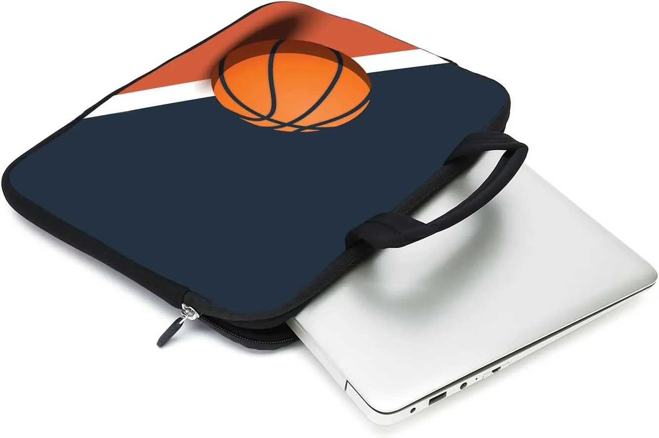 15.6" Laptop Case - 14" to 15.4" Chromebook, Ultrabook & Notebook Sleeve - PC & Tablet Case - Neoprene Handle Sleeve (LQIU-1)