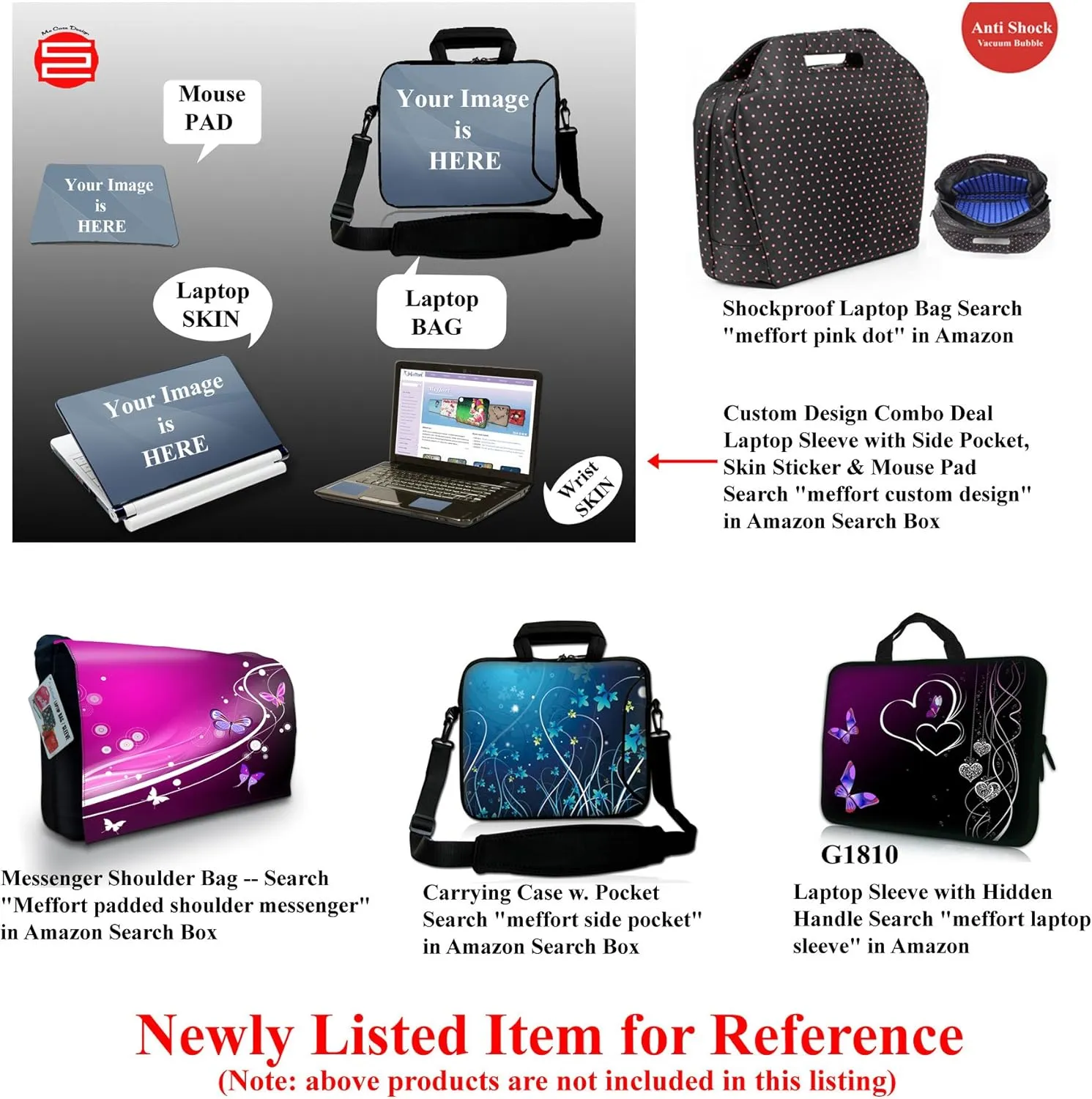 17.3 Inch Neoprene Laptop Sleeve Bag Carrying Case with Hidden Handle Design Compatible with MacBook Air Ultrabook, Chromebook - Black Gray Swirl