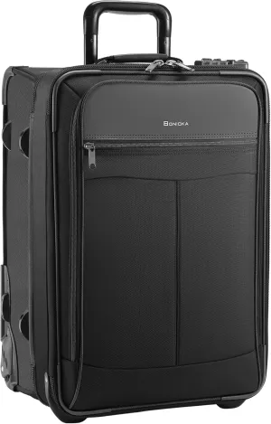 22 Inch Rolling Garment Bag with wheels, TSA-Approved Lock Suitcase for Business Travel, Wrinkle-Free Clothing Storage