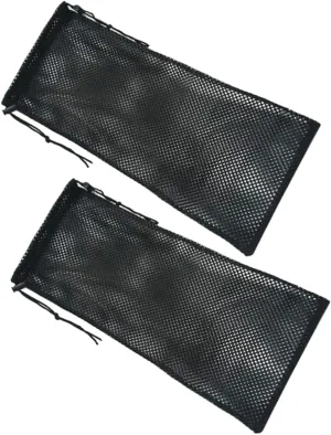2pcs Drawstring Mesh Bag for Snorkeling Gear Lightweight Scuba Diving Storage for Water Sports Beach Trips Compact Design for Easy Portability