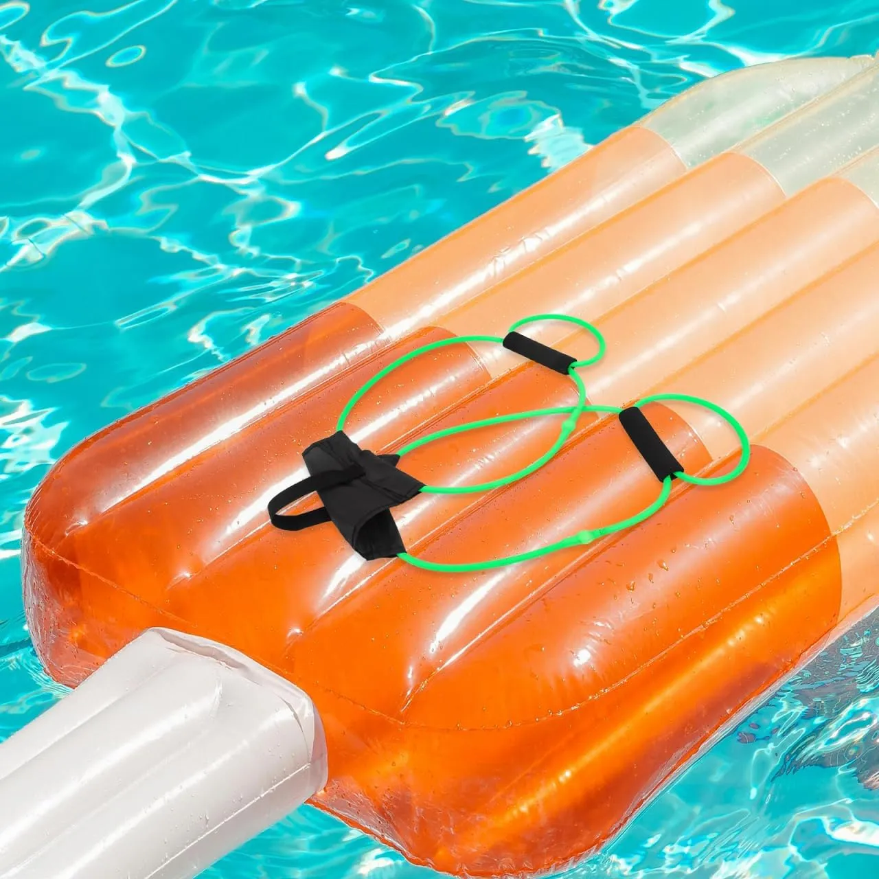 2Pcs Water Balloon Launcher Slingshot：Green Water Balloon Launcher for Kids 1.5m Line - Outdoor Summer Toy Long-Distance Slingshot for Adults 500 Yard Long Range Interactive Games