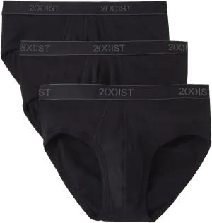 2(X)IST Men's Essential Cotton Contour Pouch Brief 3-Pack