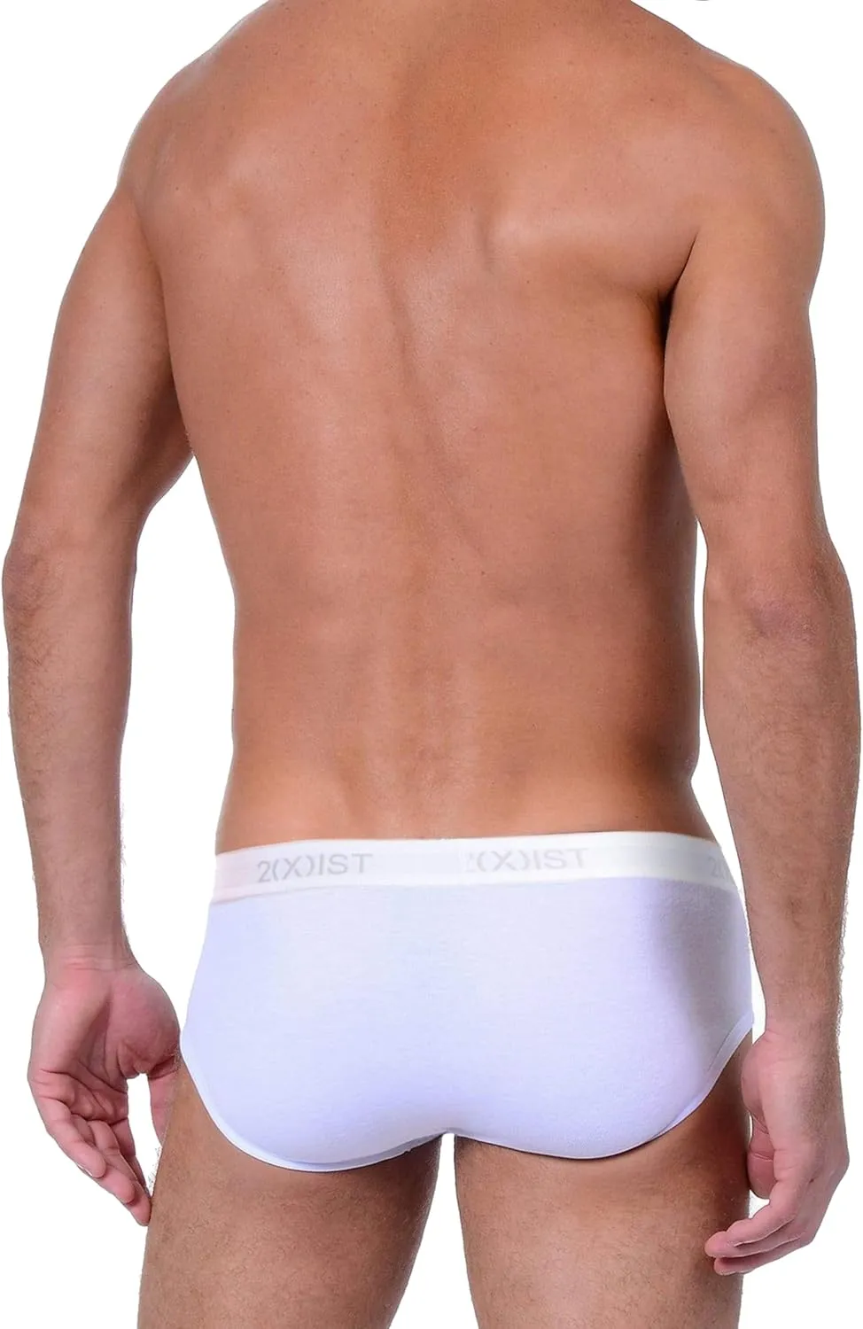 2(X)IST Men's Essential Cotton Contour Pouch Brief 3-Pack