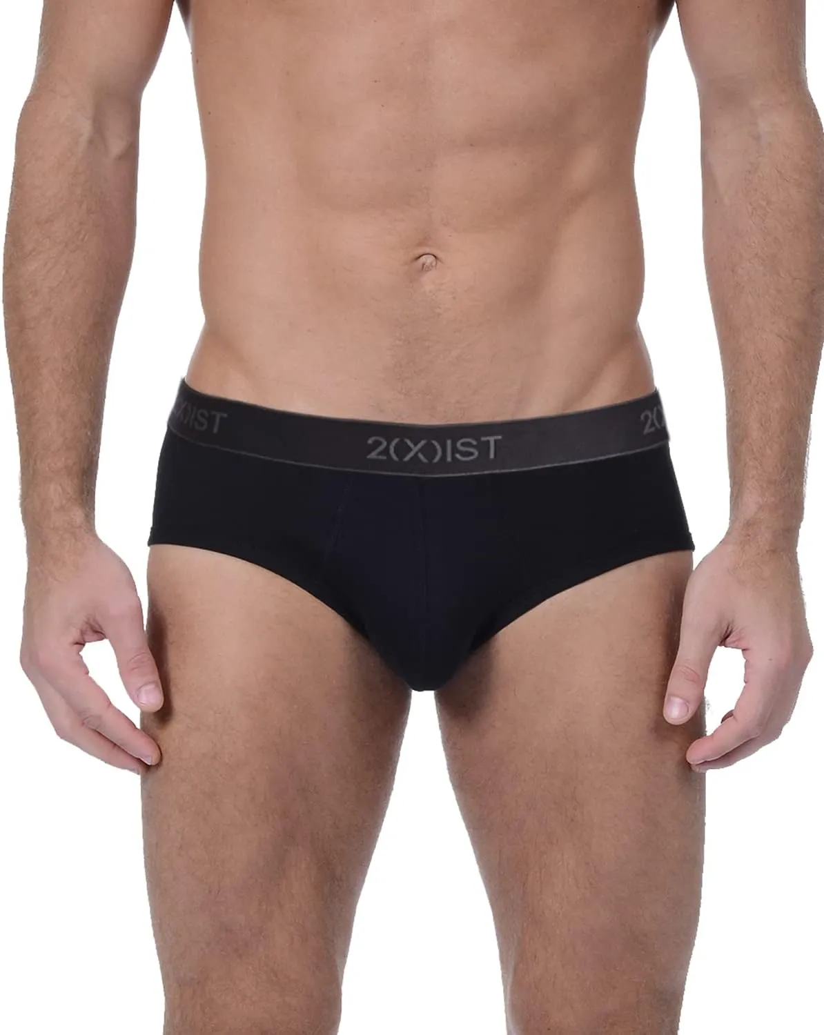 2(X)IST Men's Essential Cotton Contour Pouch Brief 3-Pack