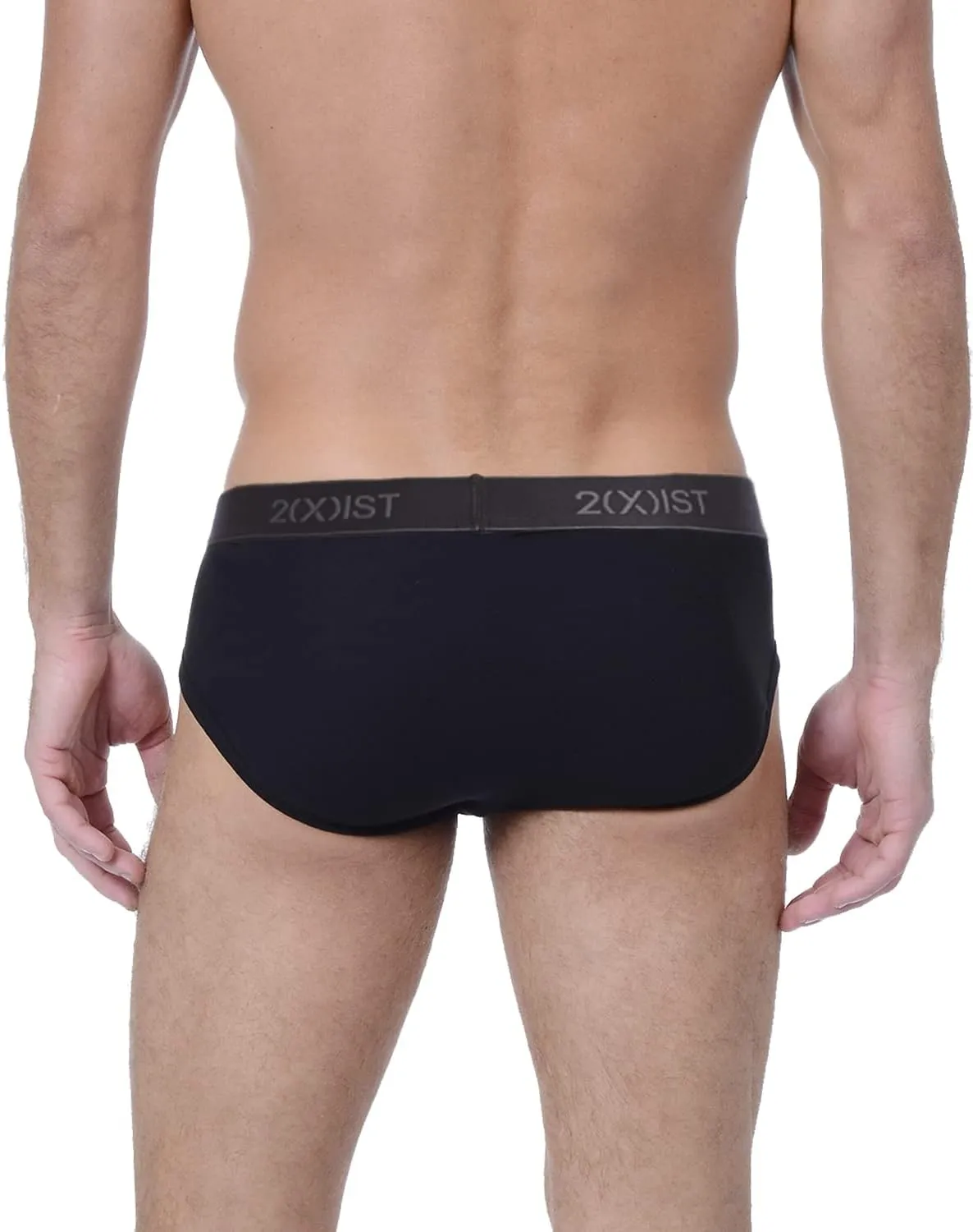 2(X)IST Men's Essential Cotton Contour Pouch Brief 3-Pack
