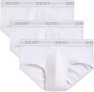 2(X)IST Men's Essential Cotton Contour Pouch Brief 3-Pack