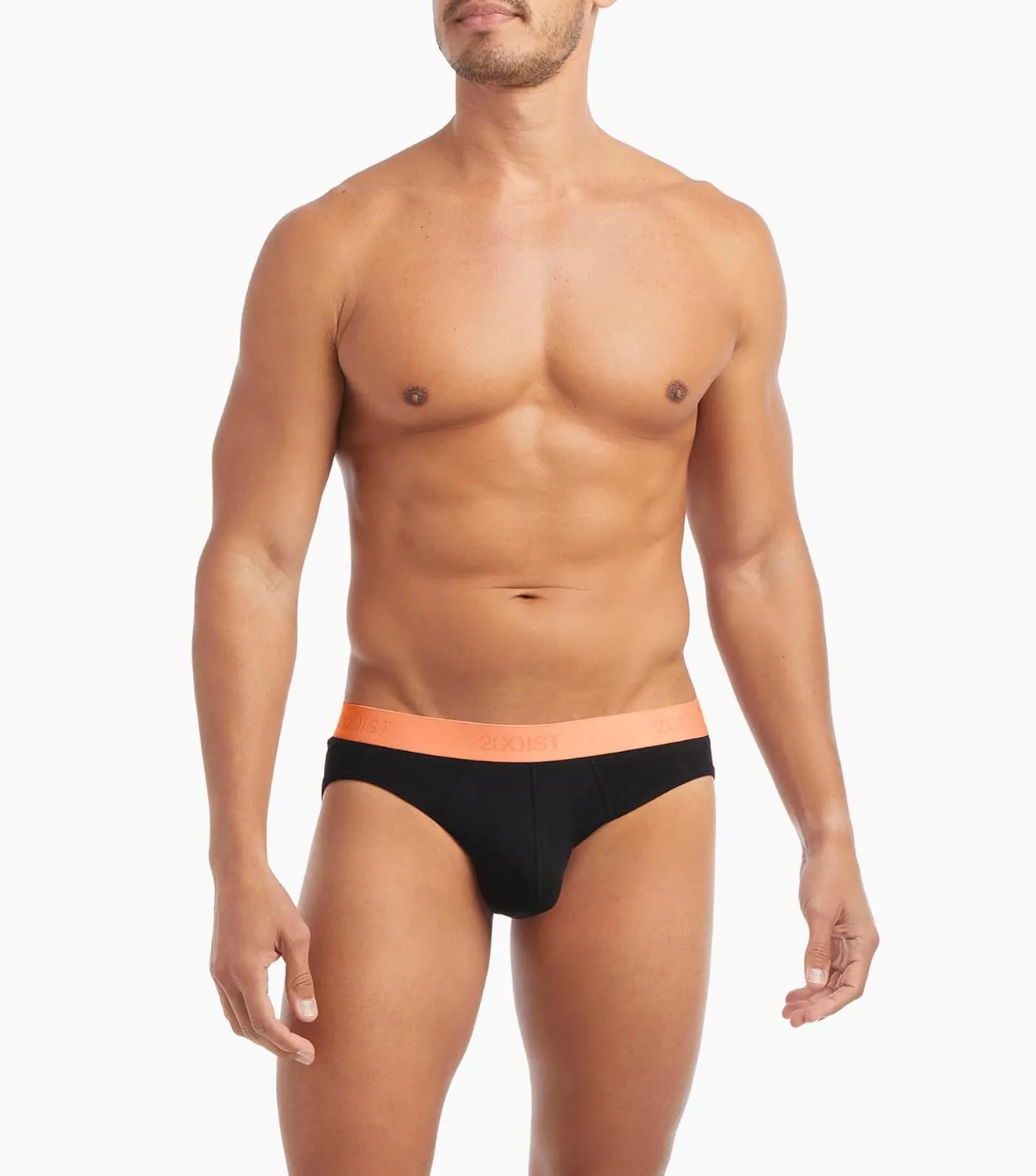 2(X)IST mens Essential Cotton No Show Brief 3-pack