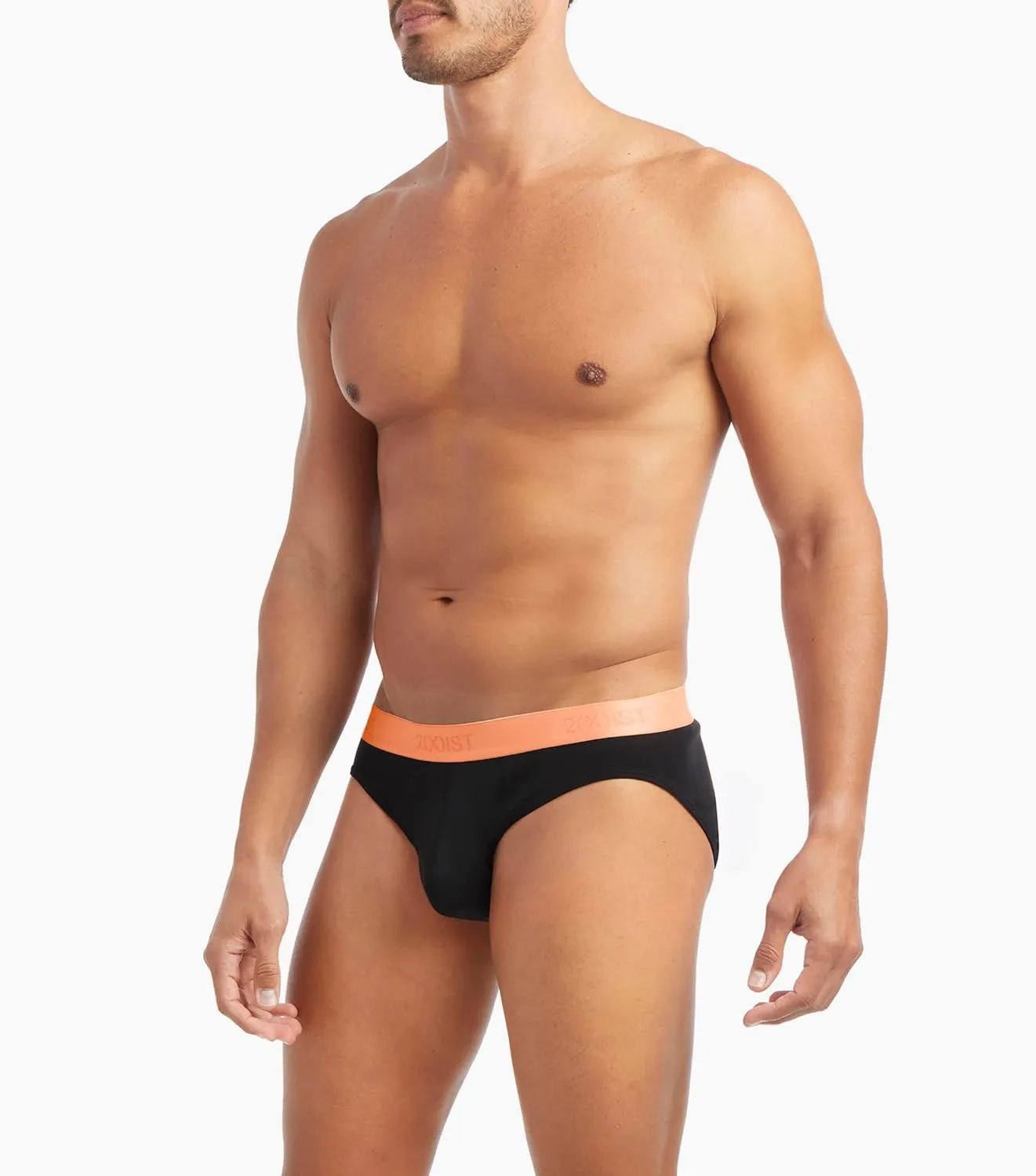 2(X)IST mens Essential Cotton No Show Brief 3-pack