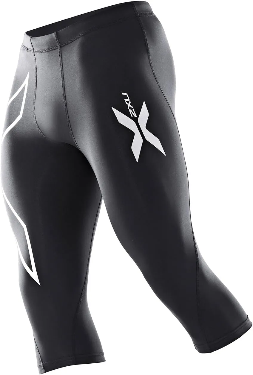 2XU Men's Basketball 3/4 Compression Tights
