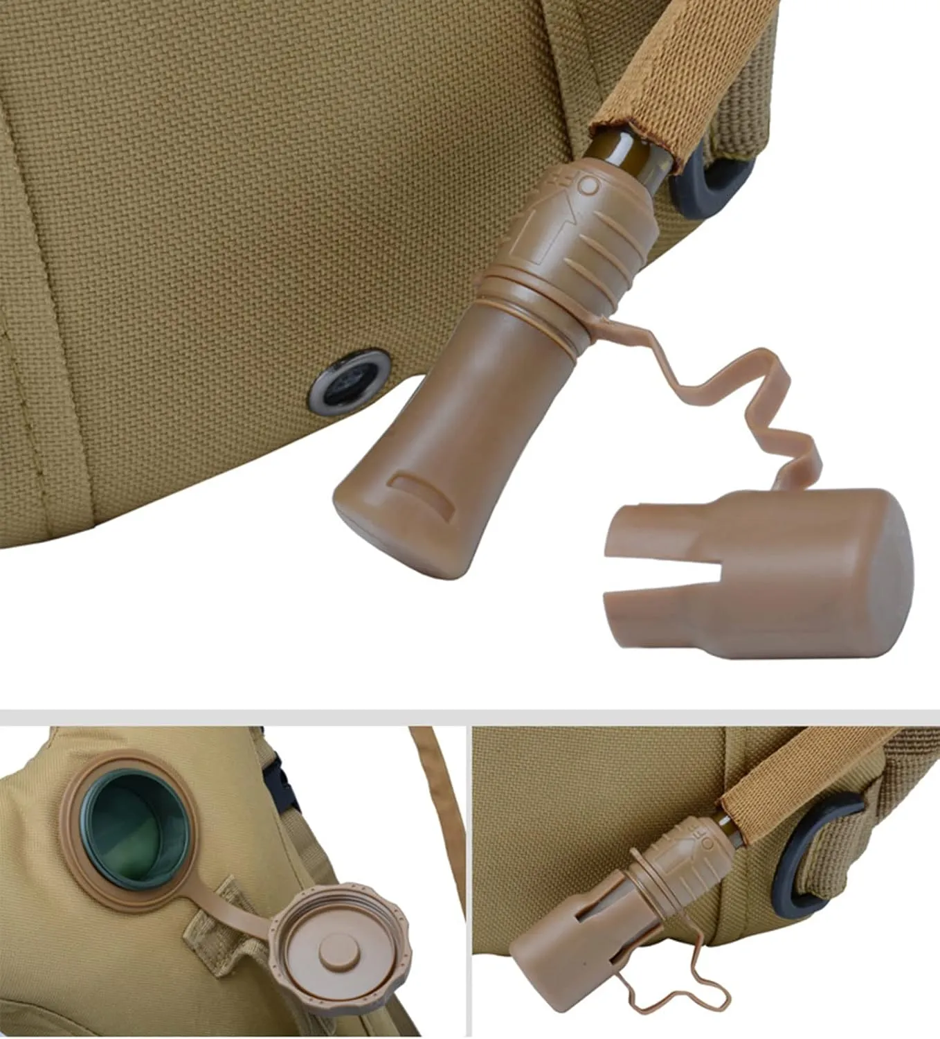 3L Hydration Pack Backpack for Women Men, Tactical Water Bag for Cycling Bicycle Biking Hiking Climbing Running Walking Hunting Accessories