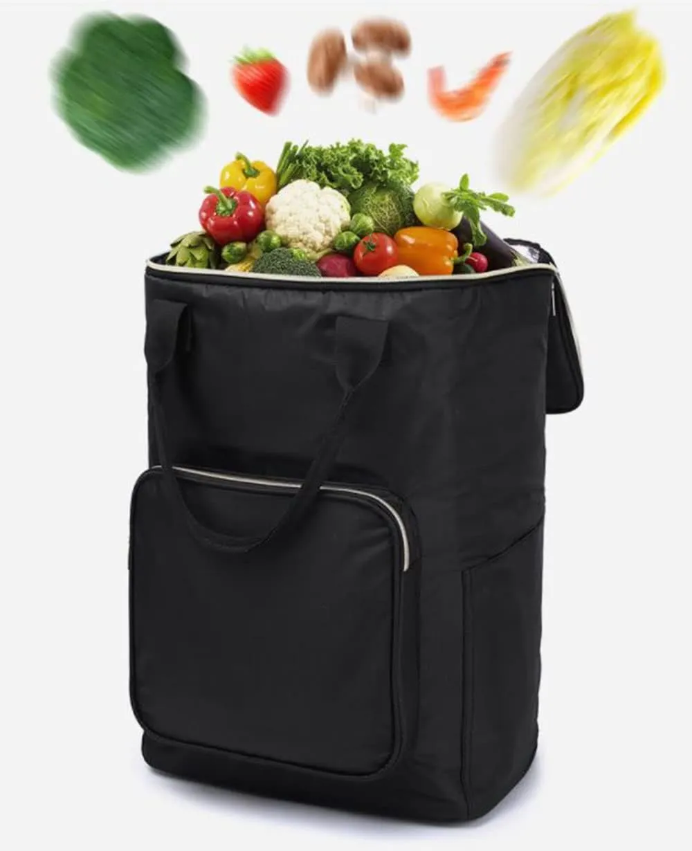 5-Wheeled Household Grocery ， Small Pull cart, Folding Rod Shopping cart（CLL5）
