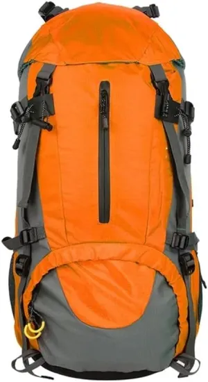 50L Waterproof Climbing Bag with Rain Cover Nylon Rucksack Outdoor Sport Backpacking Camping Travel Trekking Bag