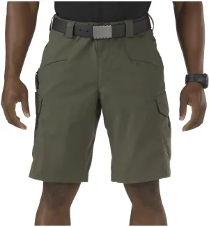 5.11 Tactical Men's Stryke 11-Inch Inseam Military Shorts, Flex-Tac Ripstop Fabric, Style 73327