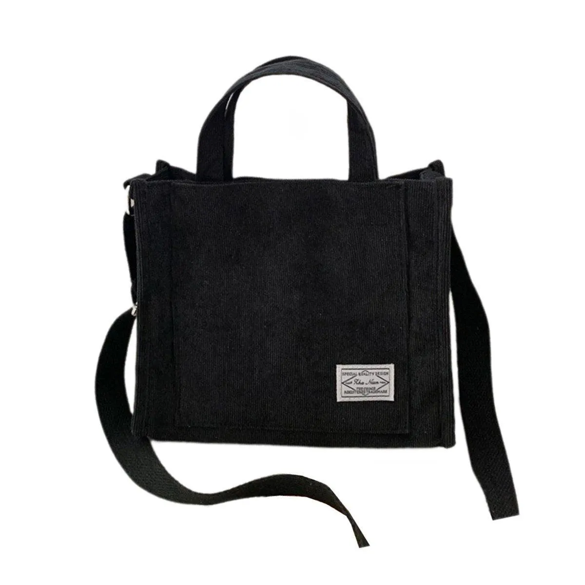 6 Colours Women Corduroy Small Square Shoulder Bag Fashion Crossbody Tote