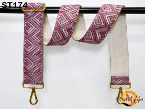 Adjustable Bohemian Sling Bag Strap Purse Strap Embroidered Crossbody Strap for Purses  Replacement Guitar Strap Handbag Strap Gift for Wife