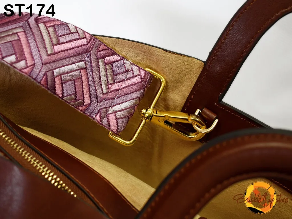 Adjustable Bohemian Sling Bag Strap Purse Strap Embroidered Crossbody Strap for Purses  Replacement Guitar Strap Handbag Strap Gift for Wife