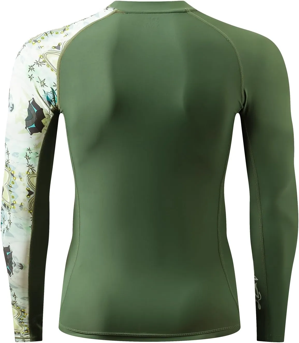 ADOREISM Men's Rash Guard Long Sleeves UPF 50  Sun Protection Compression Swim Shirts for Men