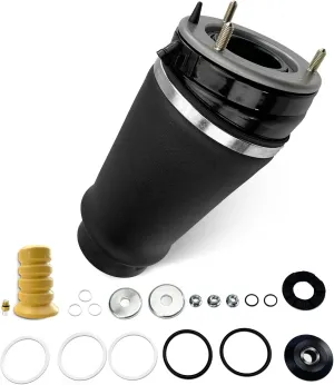 Air Suspension Spring Bag Front Right Compatible with 2002-2012 Range Rover L322, OEM Replace RNB000740, LR032563, LR051700, RNB501520, RNB000060, RNB501400
