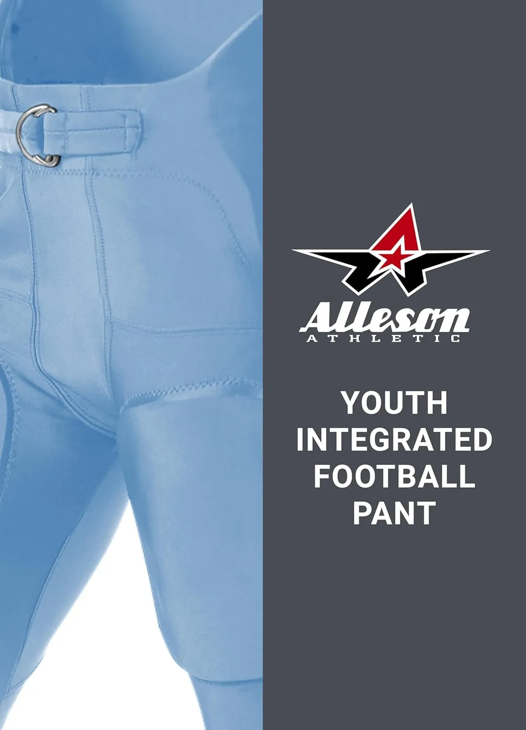Alleson Athletic Boys' Youth Integrated Football Pant