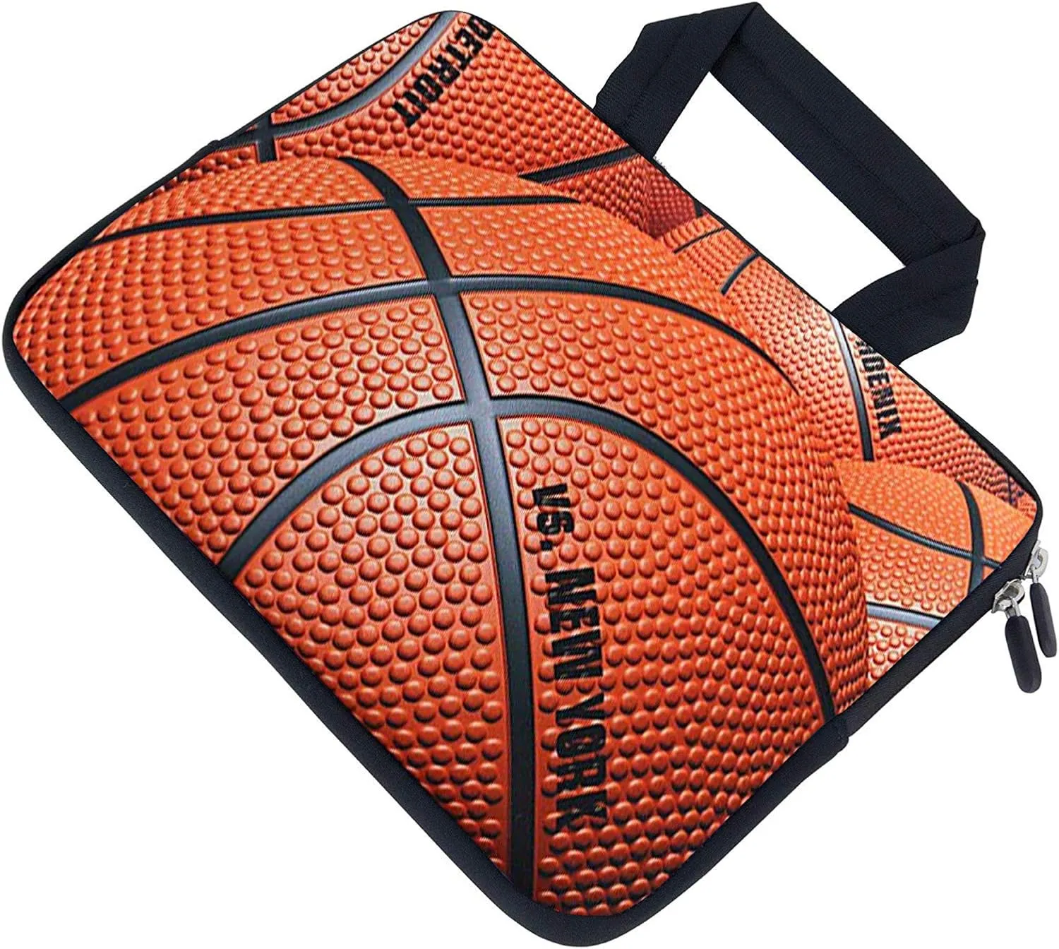 AMARY Chromebook sleeve 11.6" 12" inch laptop case Chromebook Bags Macbook air sleeve Fit Apple MacBook Air HP DELL Lenovo Asus Samsung (Basketball)