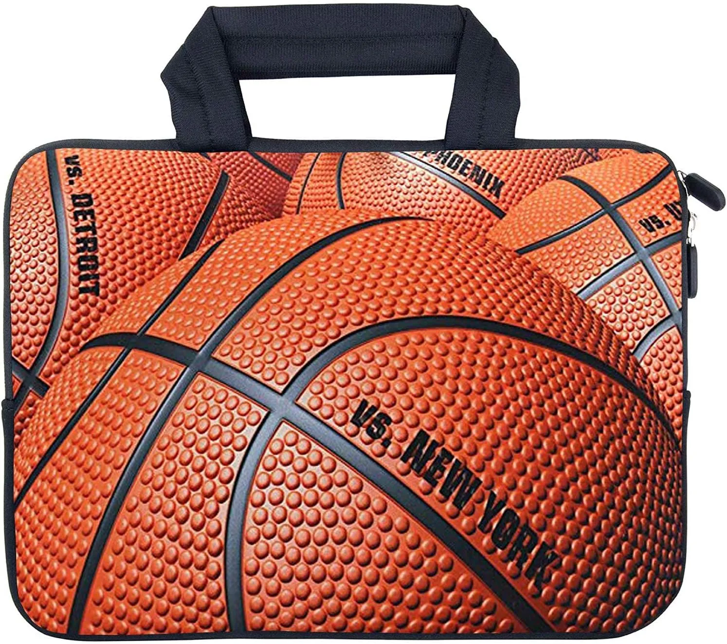 AMARY Chromebook sleeve 11.6" 12" inch laptop case Chromebook Bags Macbook air sleeve Fit Apple MacBook Air HP DELL Lenovo Asus Samsung (Basketball)