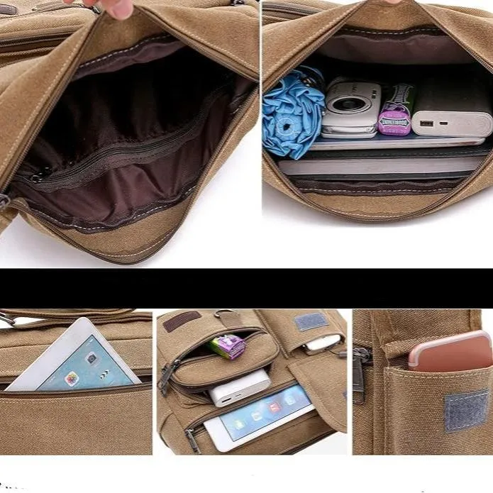 Andres | Multi-Compartment Crossbody Bag for Everyday Essentials