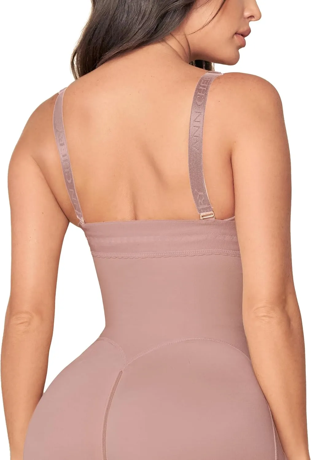 Ann Chery 1040 Shapewear Bodysuit Hourglass Silhouette | 3 levels of hooks Waist Compression and Lifting | Faja Colombiana
