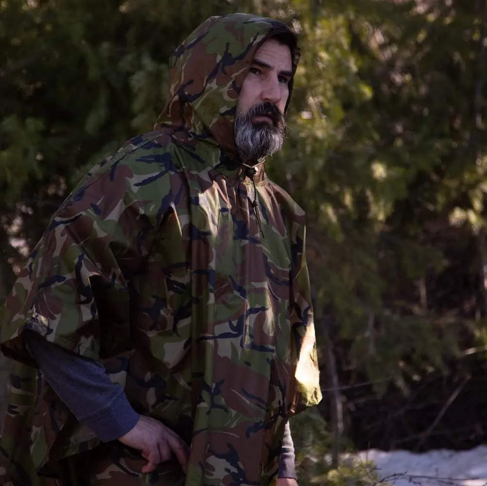 Arcturus Rain Ponchos | Adjustable Hood | Waterproof Ripstop Nylon | Great for Hunting, Fishing & Camping