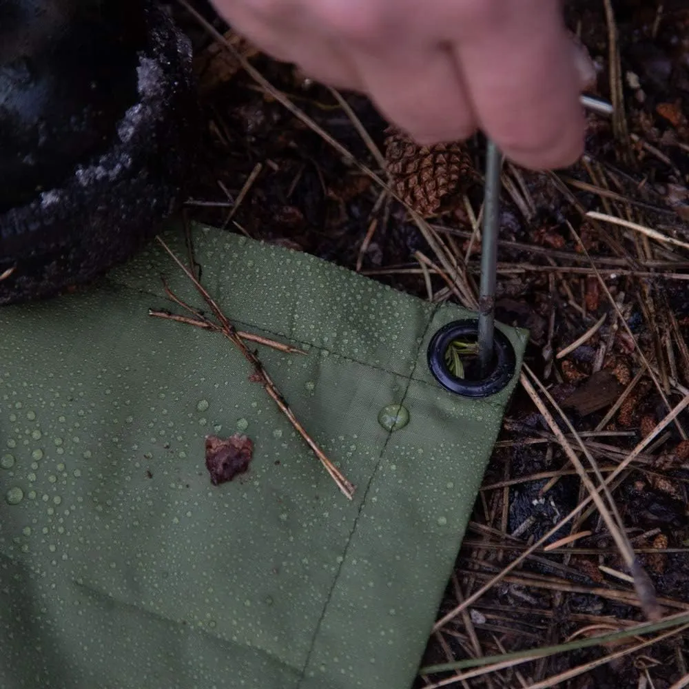 Arcturus Rain Ponchos | Adjustable Hood | Waterproof Ripstop Nylon | Great for Hunting, Fishing & Camping