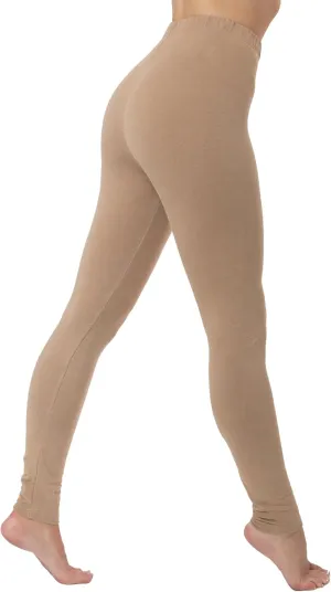 Ashen Fane Women's Stretchable Fleece Garment Dyed Winter Legging