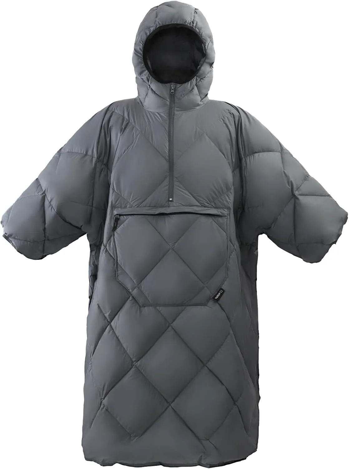 ATEPA Wearable Sleeping Bag, Recycled Stadium Blanket Packable Ultralight Warm Windproof Poncho Camping Outdoor Sports