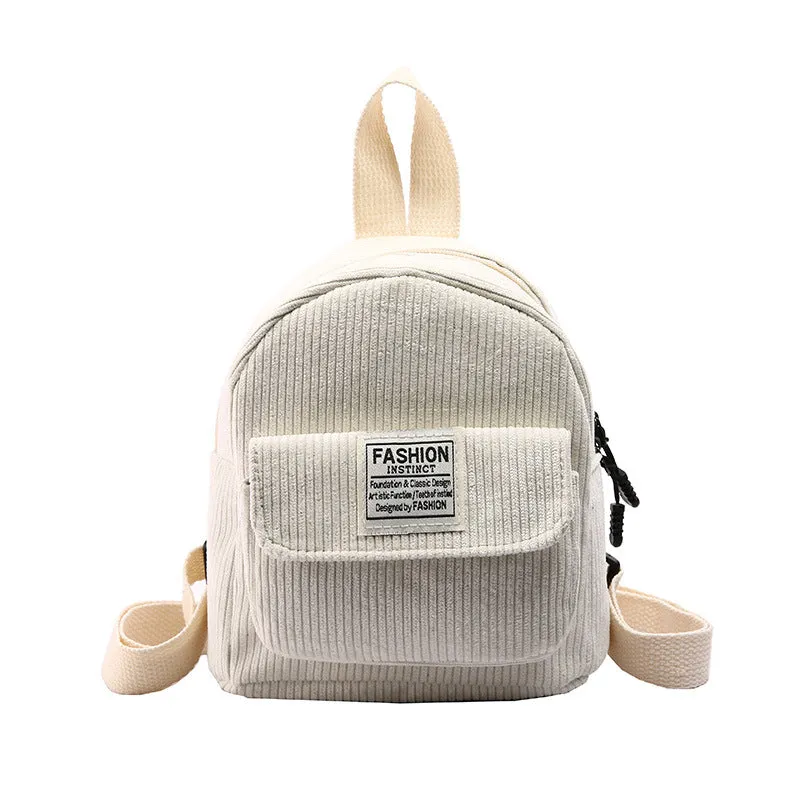 Attractive Women's Slouchy Corduroy Mini Leisure Crossbody Bags
