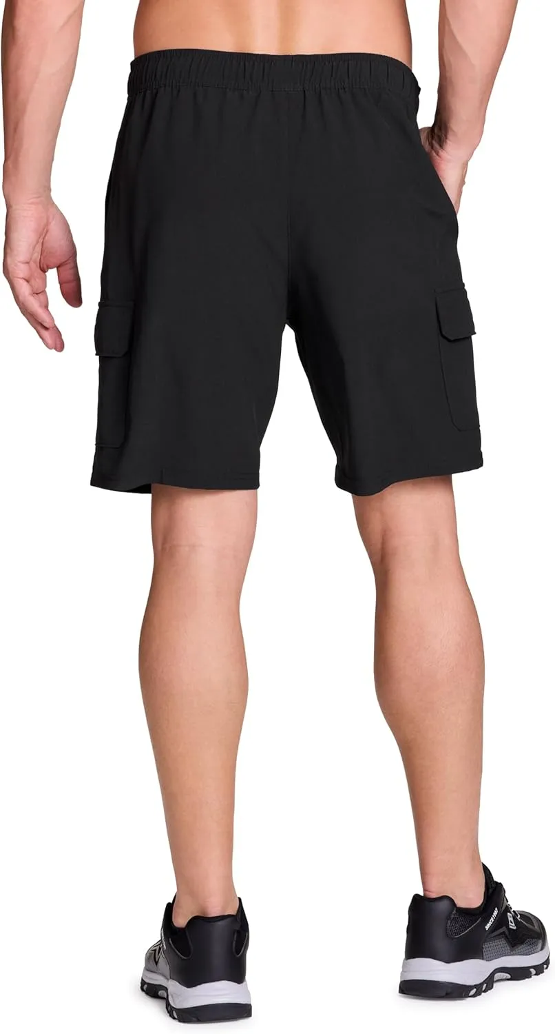 Avalanche Ripstop Hiking Short for Men Quick Drying Basketball Workout Shorts with Pockets