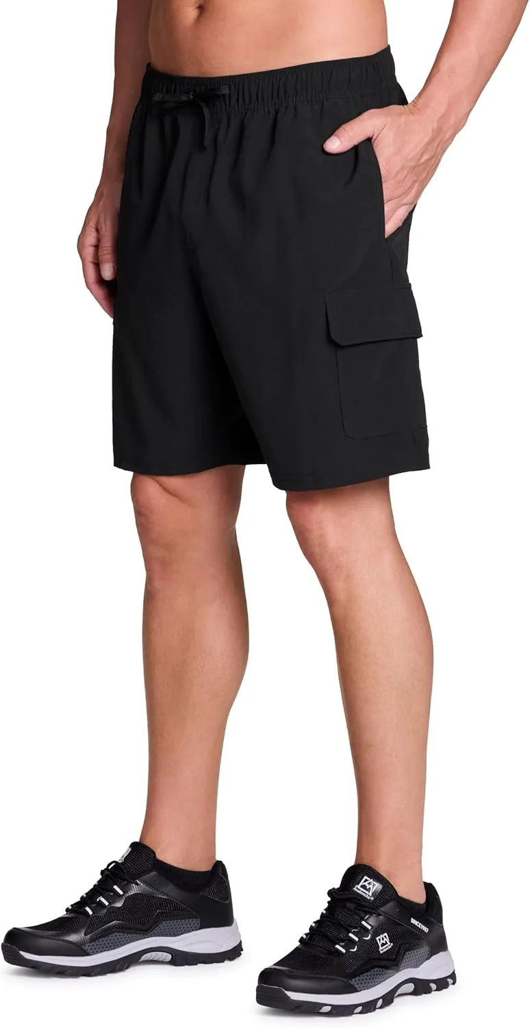 Avalanche Ripstop Hiking Short for Men Quick Drying Basketball Workout Shorts with Pockets