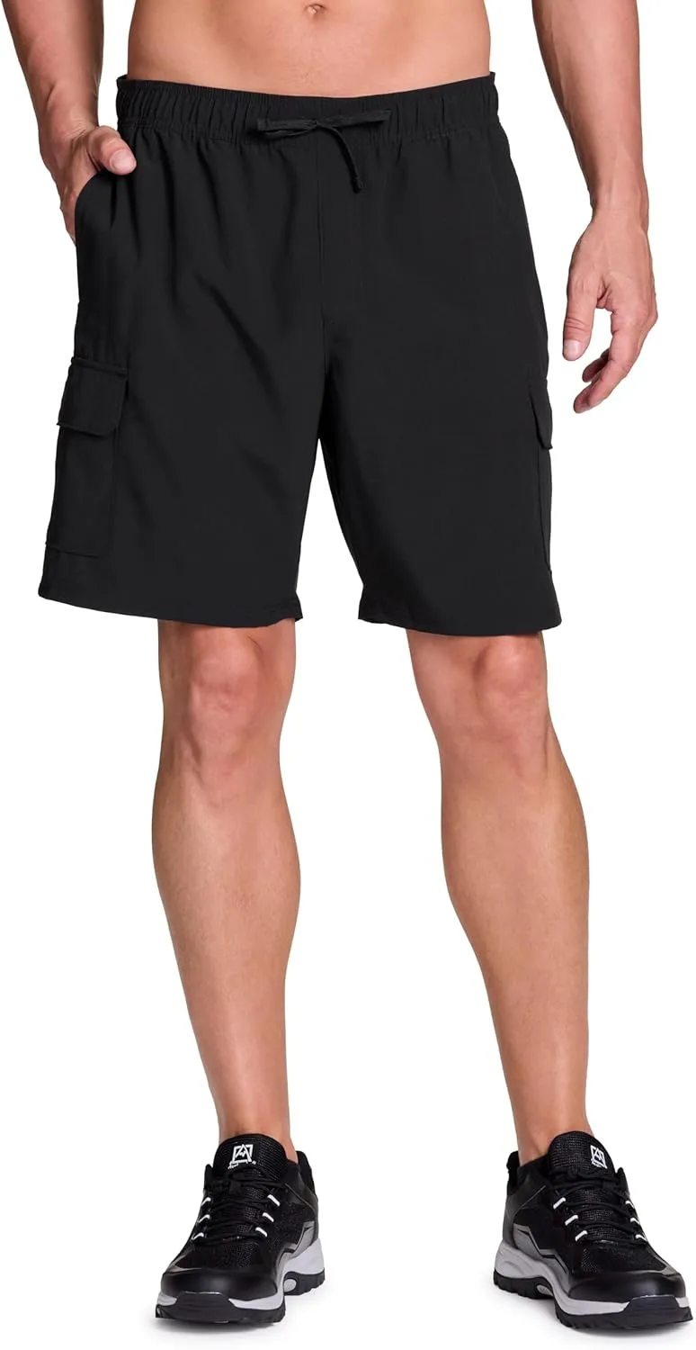 Avalanche Ripstop Hiking Short for Men Quick Drying Basketball Workout Shorts with Pockets