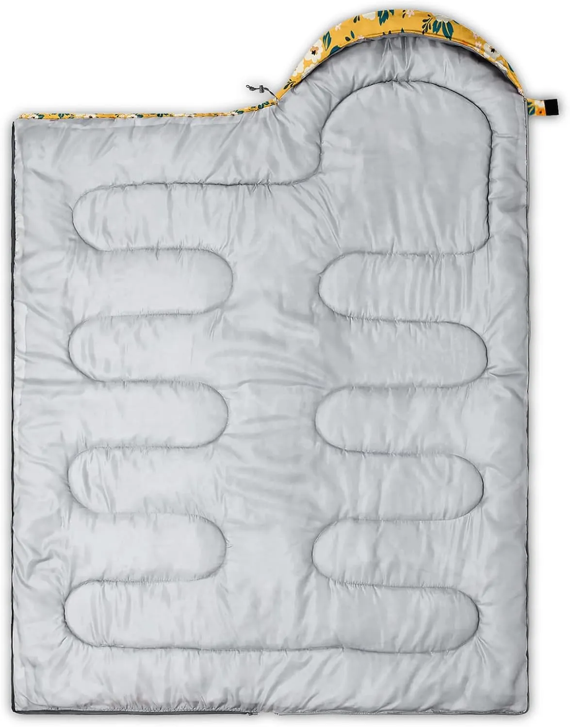 Axolotl Moon and Stars Sleeping Bag for Adults,Black White Waterproof Lightweight Camping Bag,3 Season Warm and Cool Weather Backpacking Bag for Women Men,Traveling and Outdoors Camping Gear Equipment