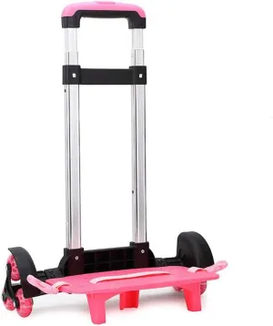 Backpack Hand Truck YUB Wheeled Cart Trolley Hand Aluminium Alloy Folding Trolley Cart for Schoolbag