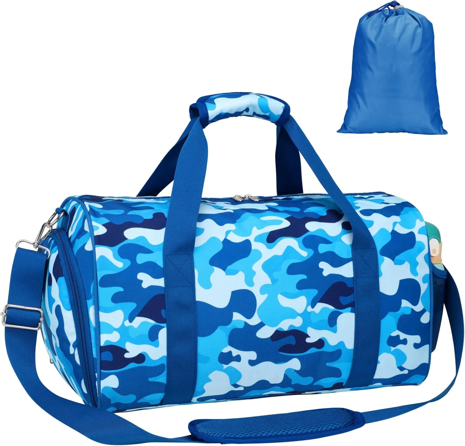 Bagseri Dance Bag for Girls - Ballet Duffle With Shoes Compartment for Kids Above 6yr, Overnight Travel Sleepover Bag With Dry Wet Separation Pockets