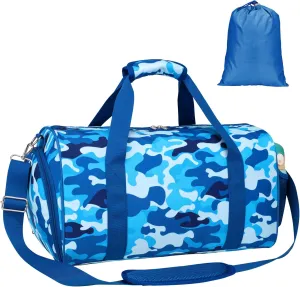 Bagseri Dance Bag for Girls - Ballet Duffle With Shoes Compartment for Kids Above 6yr, Overnight Travel Sleepover Bag With Dry Wet Separation Pockets