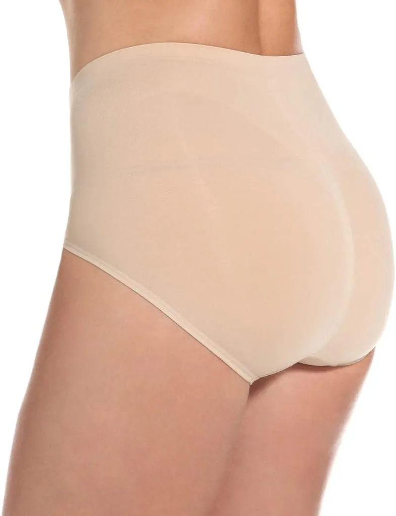Bali Women's Ultra-Firm Control Shapewear Brief, Seamless Shaping Underwear, 2-Pack