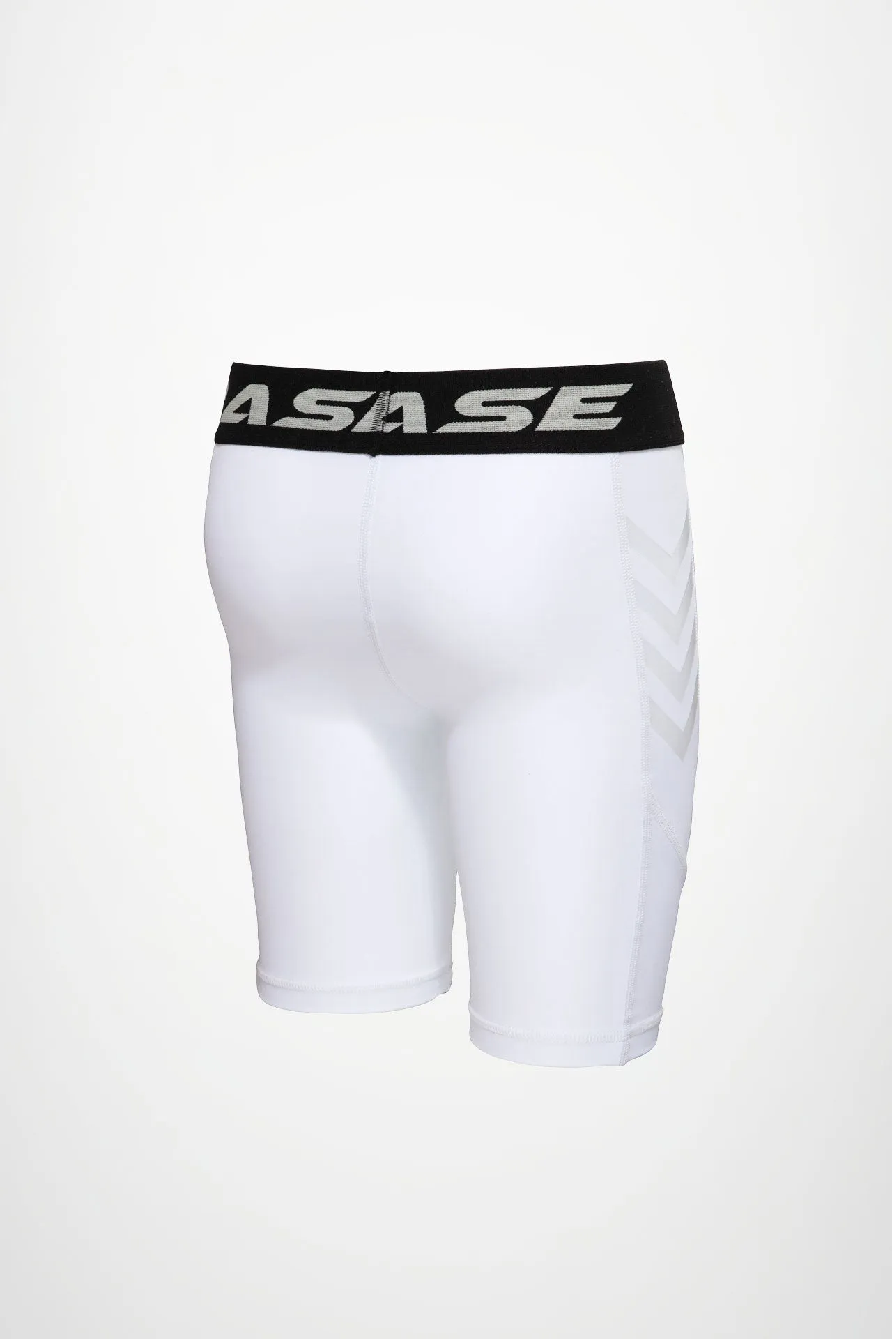 BASE Boys Compression Shorts - White